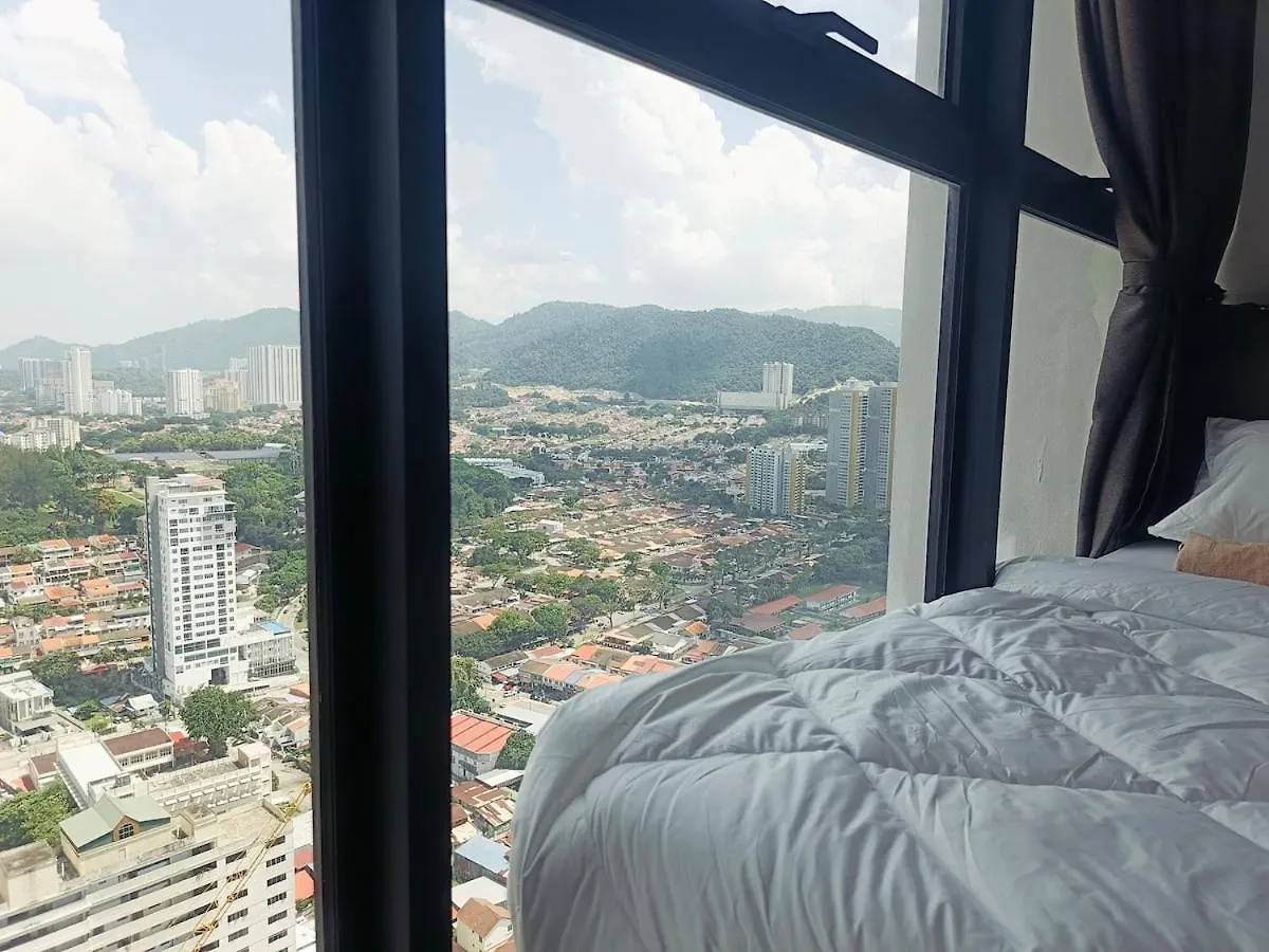 아파트 Familystay Home 3Br-10Pax Urban Suites 조지타운