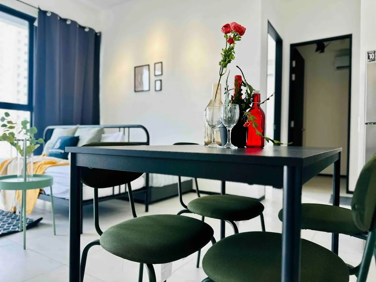 아파트 Familystay Home 3Br-10Pax Urban Suites 조지타운 말레이시아