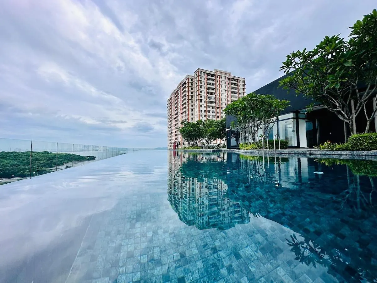 Familystay Home 3Br-10Pax Urban Suites 조지타운 아파트