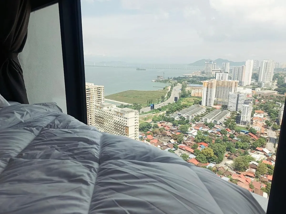 아파트 Familystay Home 3Br-10Pax Urban Suites 조지타운
